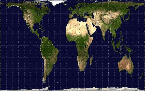 La 'véritable' taille des pays